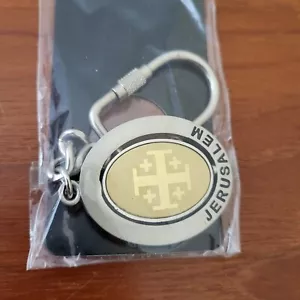 Jerusalem Kreuz Souvenir Schlüsselanhänger Neu in Verpackung - Bild 1 von 3