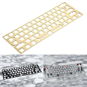 For GH60 GK61 Mechanical Keyboard PCB  ANSI Anodized Positioning Board Plate - Picture 1 of 8