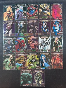 Fleer Ultra Midnight Sons 2023 - Juego completo de 22 cartas HELLFIRE - ¡Paquete fresco! - Imagen 1 de 10