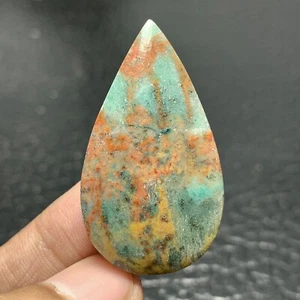 Multicolor Coral Fossil Cabochon 40x22x5mm High Quality 35 ct - Picture 1 of 5