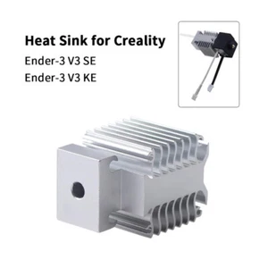 Metal Heatsink Hotend Heat Sink Radiator For Creality Ender 3 V3 Se/KE Part lot - Afbeelding 1 van 16