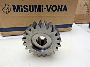 Misumi-Vona Spur Gear 20 Teeth Mod. 3 66mmOD 60mm Pitch Dia 25mm Face 19mm Bore - Picture 1 of 7
