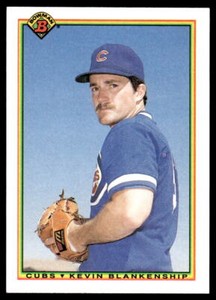 Kevin Blankenship #24 1990 Bowman  Chicago Cubs