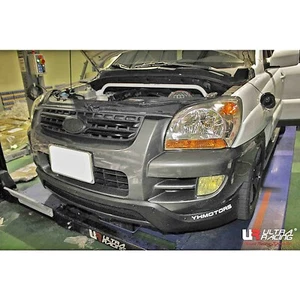 FOR SPORTAGE KM KIA 2.0D ’04-’10 ULTRA RACING 2 POINTS FRONT STRUT TOWER BRACE - Picture 1 of 11