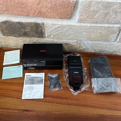 Sigma Electronic Flash Model EF-610 DG ST EO-ETTL II New In Box - Image 1 of 4