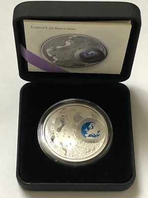 Finland 20 Euro 2010 Children and Creativity Proof - Image 1 of 3