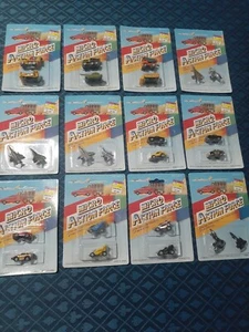 MICRO ACTION FORCE DIE CAST FIGURES (Lot of 12 one case)24 Total Figures NEW - Picture 1 of 14
