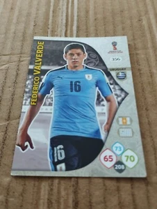 Card 356 Valverde Uruguay Panini Adrenalyn Russia 2018 - Imagen 1 de 2