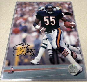 Foto autógrafa de Otis Wilson 8x10 Chicago Bears con certificado de autenticidad - Imagen 1 de 3