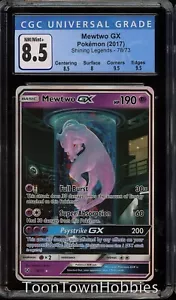 CGC 8.5 Pokemon - Mewtwo GX 78/73 Alt Art - Shining Legends - Picture 1 of 2