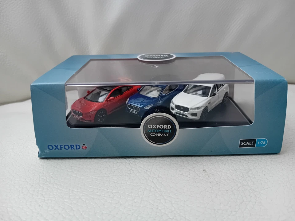 Oxford Jaguar 3rd-Set F E & I PACE RHD 1:76 modellino auto OXF76SET75 - Immagine 1 di 3