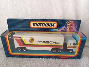 Matchbox Convoy DAF Porsche Box Car CY-24 Unpunched Box From 1992 - Picture 1 of 9
