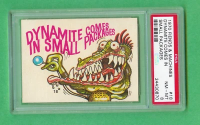 Fiends Machines #18 Dynamite Comes in Small Packages  PSA 8 - Image 1 of 3