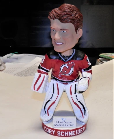 Cory Schneider 35 Bobble Head Figure, No Stick, Holy Name Medial Center , #4942 Cover