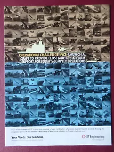 11/2011 PUB ST ENGINEERING SINGAPORE 141M ENDURANCE LST ORIGINAL AD - Bild 1 von 1