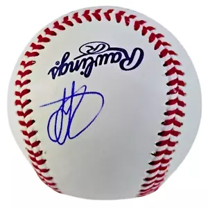 Johnathan Rodriguez Signed Baseball Cleveland Guardians Auto Proof Photo COA - Picture 1 of 8