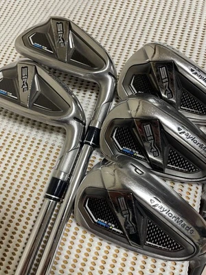 Used Taylormade SIM2 MAX OS KBS MAX MT85 R  irons #6-Pw - Image 1 of 4