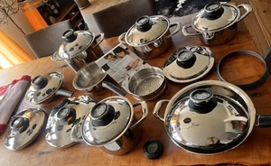 Amc premium Topf/Pfannen Set 18 Teile -fast neu- Induktion - Bild 1 von 23