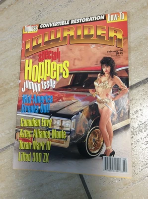 LOWRIDER MAGAZINE FEBRUARY 1994 SPECIAL HOPPERS JUMPING ISSUE Foto 1 de 4