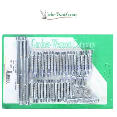 Gardner-Westcott Cam and Primary Cover Hardware Set for 2007-2016 Harley ll Foto 1 de 4