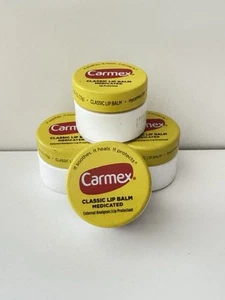 NEU Carmex Classic Lippenbalsam Original Glas, 0,25 oz, 4er Pack - Bild 1 von 1