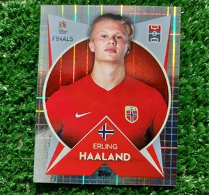 FIGURINA TOPPS THE ROAD TO UEFA NATIONS LEAGUE NORVEGIA 61 HAALAND CALCIO ⚽️ - Foto 1 di 1