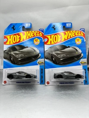 Hot Wheels (fresco de fábrica) 2025 Lote de 2 - "Ferrari SF90 Stradale" Foto 1 de 4