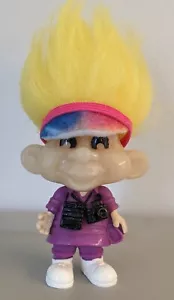 Vintage 1993 Burger King Kids Club Glow in the Dark Troll Doll Snapy - Picture 1 of 3