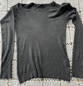 Maglione a maniche lunghe con bottoni da donna Zara grigio morbido taglia M posta gratuita! - Foto 1 di 11