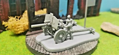3D-SCALE Russische 122 mm Haubitze M1938 (M-30) inkl. Figuren 1:72 WW2 Modellbau Bausatz