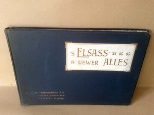 'S Elsass Uewer Alles / Alsace Album * Elsässische Tabakmanufaktur 1910 Circa - Photo 1/15