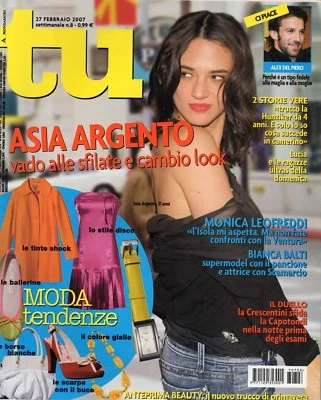 Tu 2007 8.ASIA ARGENTO,MADONNA,Michele Hunziker,MONICA LEOFREDDI,BIANCA BALTI - Immagine 1 di 4