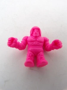 Figura de goma rosa Kinnikuman Kinkeshi SD 1" años 80 sin estampilla M.U.S.C.L.E 11 - Imagen 1 de 2