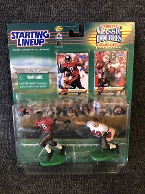 NFL Starting Lineup Classic Doubles 1999 Buccaneers Warrick Dunn & Mike Alstott - Image 1 of 2