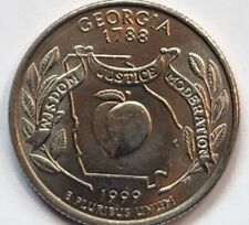 1999-D 25C Georgia 50 States Quarter