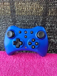 Nintendo Wii U PDP Afterglow Pro Wireless Controller PL-8622 - Color Blue - Picture 1 of 7