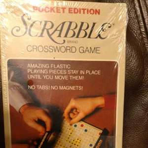 SCRABBLE POCKET EDITION CROSSWORD GAME #27 SELCHOW & RIGHTER 1978 COMPLETE - Picture 1 of 2