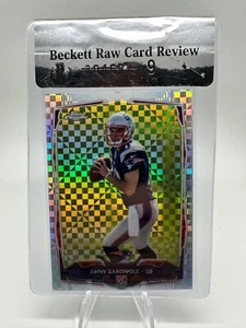 2014 Topps Chrome Xfractor Jimmy Garoppolo RC Rookie BGS 9 - Picture 1 of 2