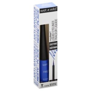 Wet n Wild MegaLiner Liquid Eyeliner  Blue 873a, 0.12 oz. NEW NIP Eye  * 873 *