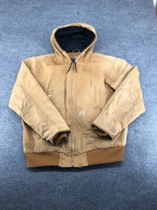 Vintage Carhartt Kapuzenjacke Herren L Beige - Bild 1 von 13