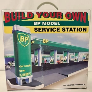 Vintage 1995 Build Your Own BP Model Tankstelle, Snap Together - Bild 1 von 6