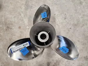 RE-CONDITIONED COUNTER 15 1/4" X 19P MERCURY MIRAGE PLUS PROP, 48-13701, P9126 - Picture 1 of 14