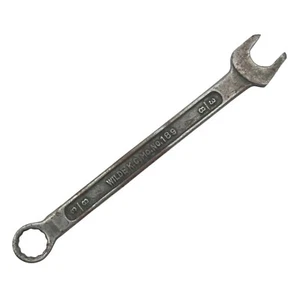 Vintage WILDE K.C. Mo. No 189 3/8" Kombinationsschraubenschlüssel Made in USA 1930er 1940er Werkzeug - Bild 1 von 10