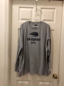 US Open Tennis Long Sleeve Shirt 2018 Billie Jean King Center - Picture 1 of 4