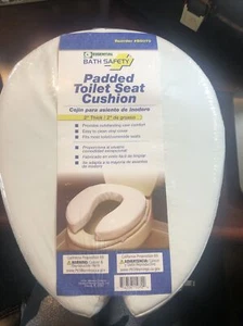 Essential Bath Safety Medical Supply Padded Toilet Cushion-2" Thick - Picture 1 of 5