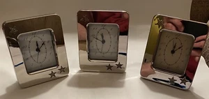 Rectangle Clock With Rhinestones - Picture 1 of 5