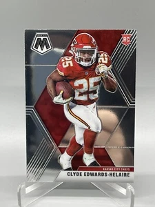 CLYDE EDWARDS-HELLAIRE 2020 Panini Mosaic BASE ROOKIE CARD #212 KANSAS CITY - Foto 1 di 1