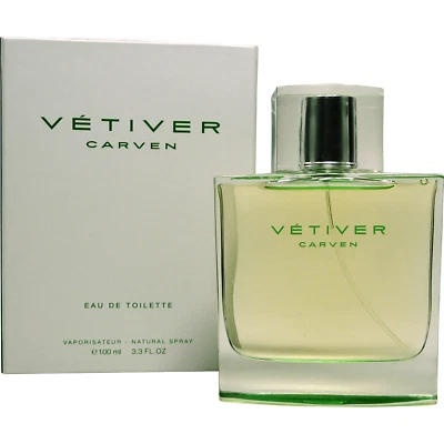 Vetiver Carven para hombres de Carven 3,4 oz/100 ml eau de toilette spray Foto 1 de 4