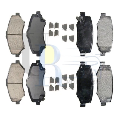 Juego de 2 pastillas de freno de disco delanteras traseras Wagner Brake para Jeep Liberty 2008-2011 2012 Foto 1 de 4