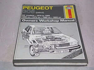Peugeot 305 1978-89 (Benzin) Betriebs-Werkstatthandbuch (Haynes) - Bild 1 von 2